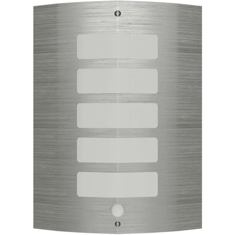 

Vidaxl - Aplique de pared inoxidable con sensor de movimiento - Plateado