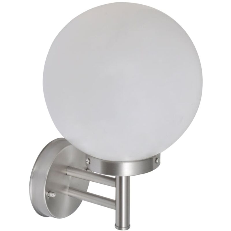 

Vidaxl - Aplique de pared inoxidable, forma circular - Plateado