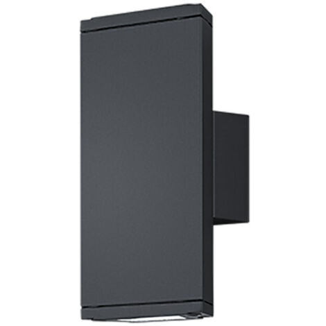 Lámpara de pared Biemission para exteriores Colorado Led IP54 Antracita Trio Lighting