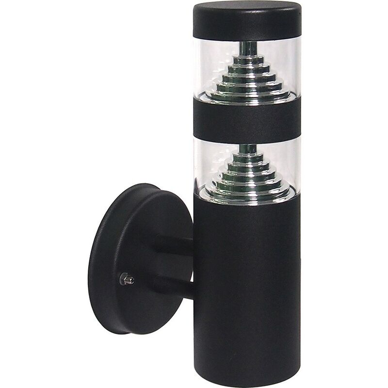 

Arev - Lámpara de pared CASTELLANE LED negro 900 lúmenes