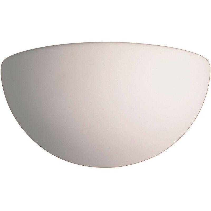 

Lámpara de pared cerámica 13 cm, blanco, 25 cm