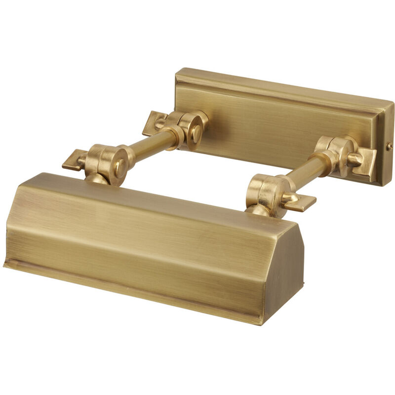 

Lámpara de pared Chawton para cuadros antiguos de latón 18.2cm