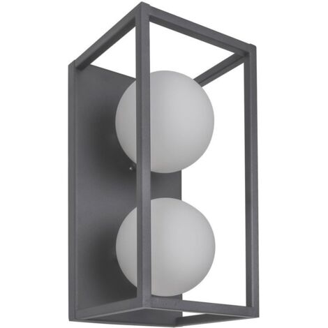 Lámpara de pared Daisy MBBR4367W2 GR Italux