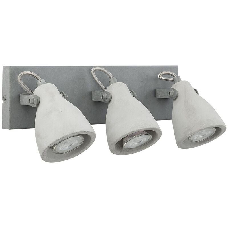 

Beliani - Lámpara de pared en hormigón gris claro MISTAGO III