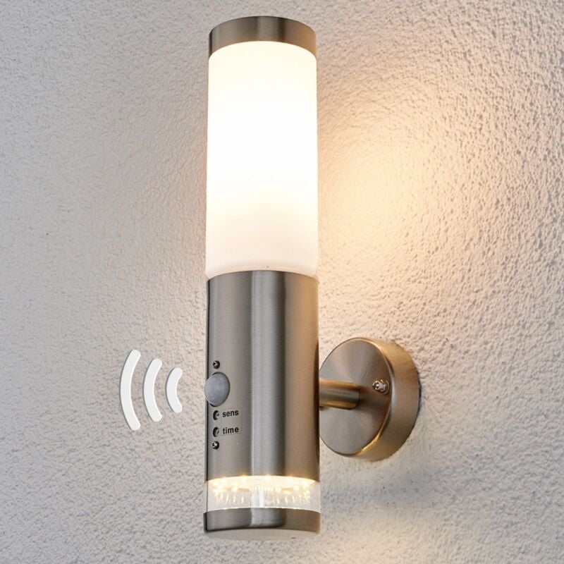 

Lindby - Lámpara de pared exterior Binka con sensor