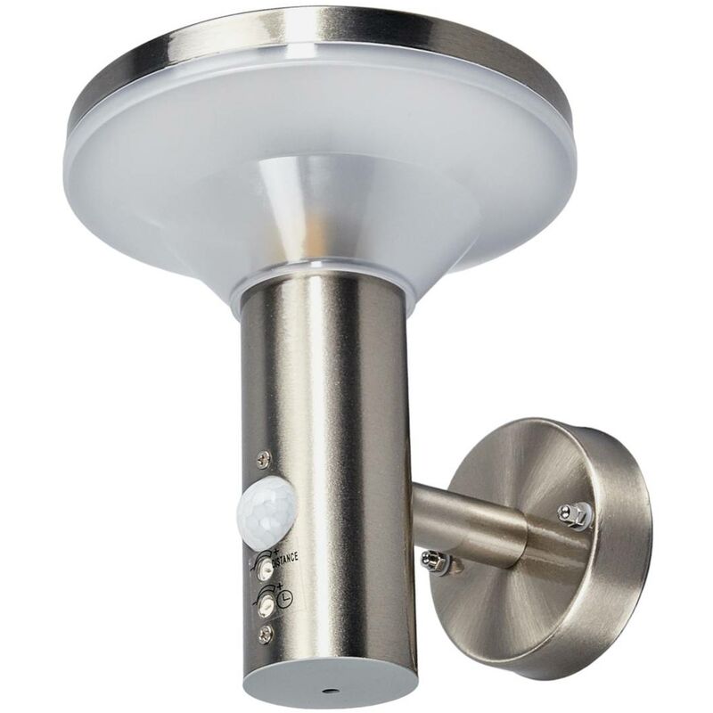

Lindby - Lámpara de pared exterior con sensor Jiyan con LED