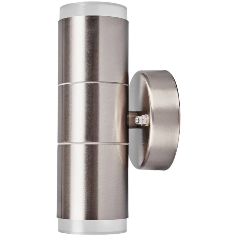 

Lindby - Lámpara de pared exterior de acero inox Delina