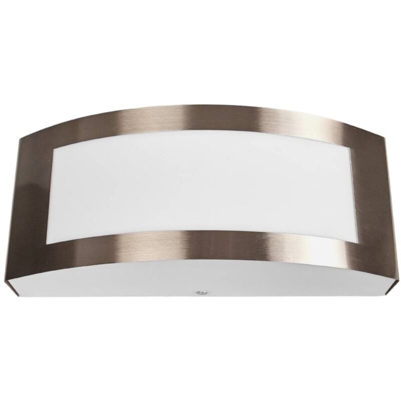 

Lindby - Lámpara de pared exterior de acero inoxidable Raja