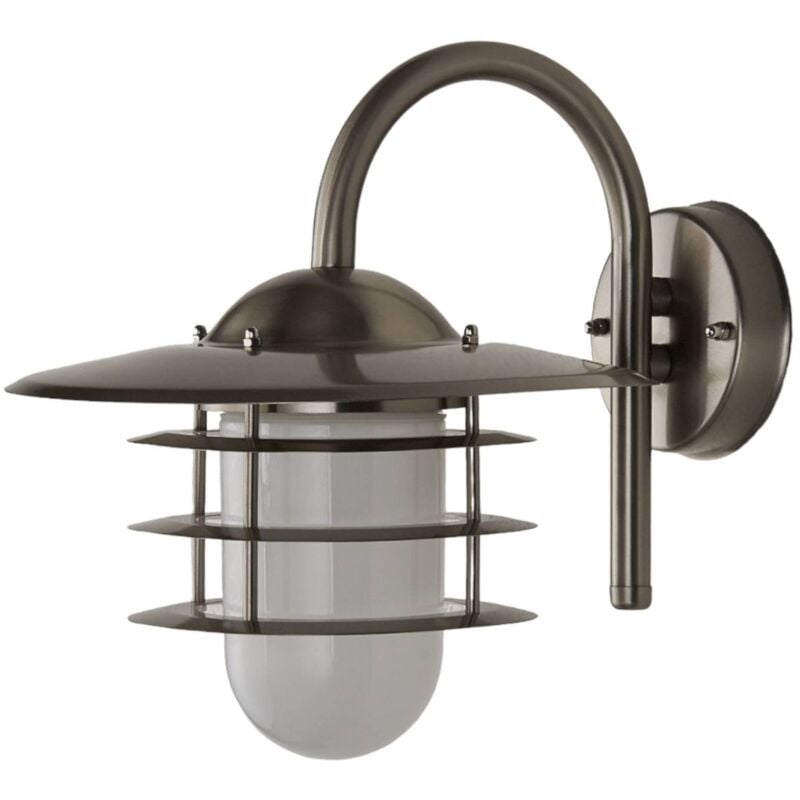 

Lindby - Lámpara de pared exterior Mian de acero inoxidable