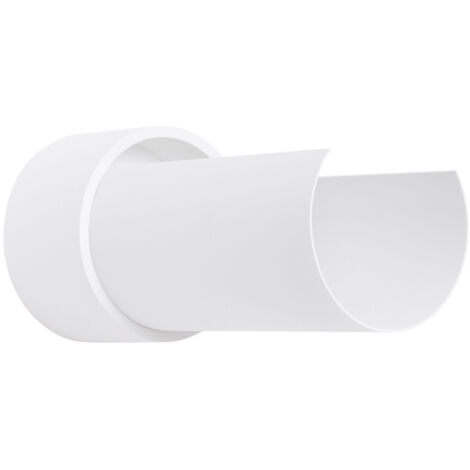 Lámpara de pared Flash blanco acero 1xE27 10cm Sollux