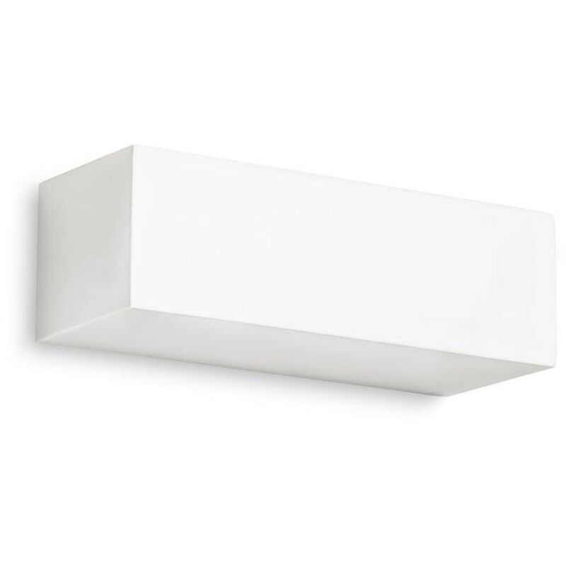 Ges - Aplique de pared de yeso interior 1 luz Blanca, E14 - Leds-c4