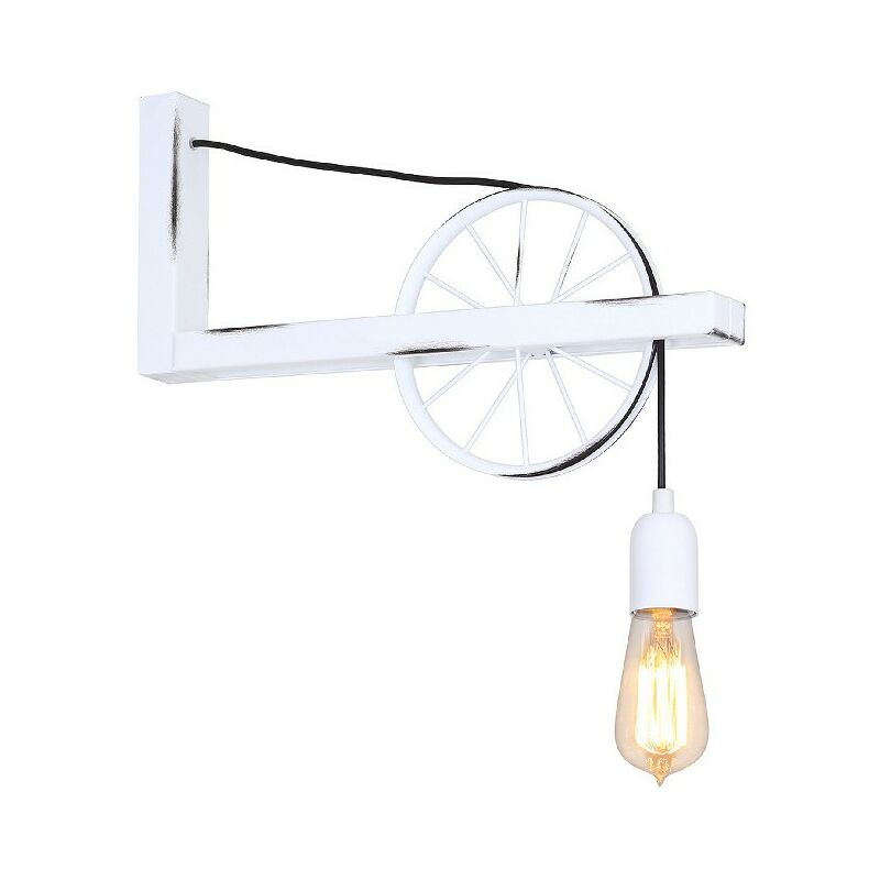 

Lampara de Pared Hydra - Applique - Blanco en Metal, 43 x 10 x 27 cm, 1 x E27, 60W