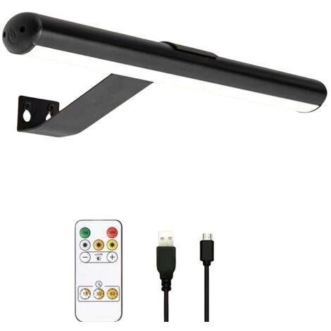 Lámpara de pared inalámbrica con sensor de movimiento, lámpara de pared LED inalámbrica con control remoto, recargable por USB
