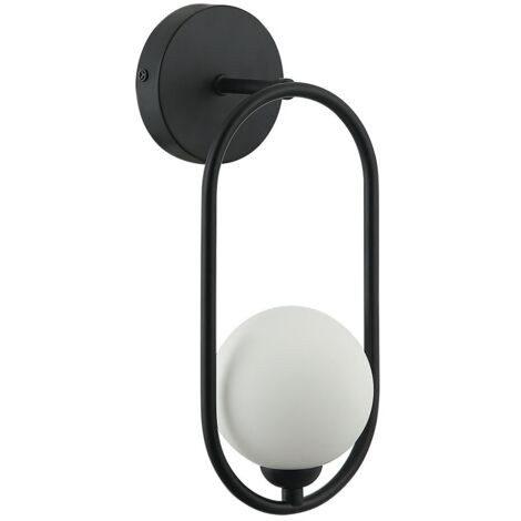 Lámpara de pared Italux LUPUS WL39651BL