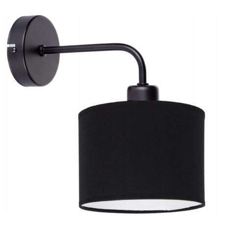 Lámpara de pared LED de metal con pantalla Edison