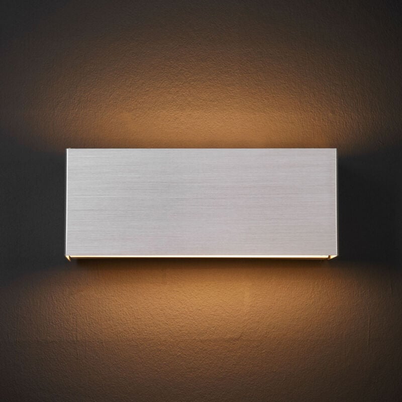 

Lindby - Lámpara de pared LED Kimberly, 23x9cm, aluminio