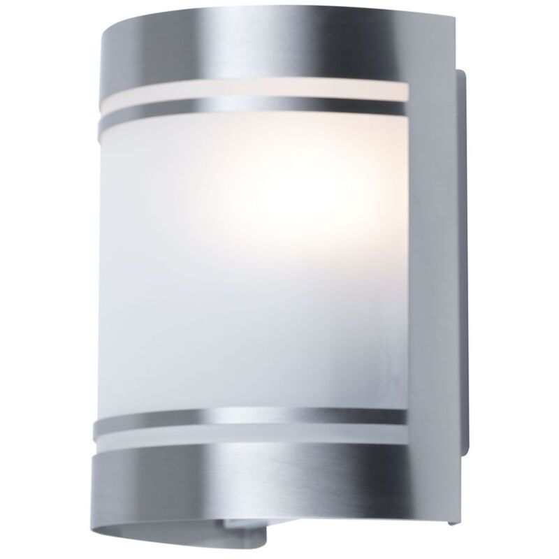 

Lámpara de pared LED robusta, iluminación exterior, luminaria de entrada de acero inoxidable, terraza del patio