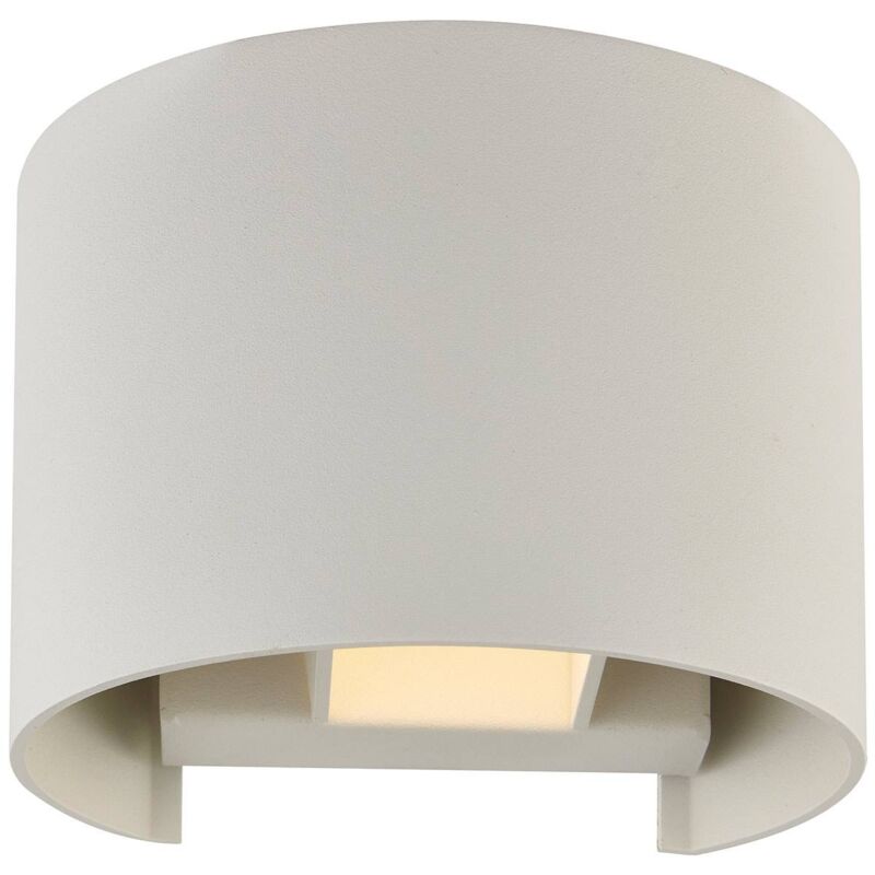 

Lámpara de pared LED Zuzana en blanco, circular