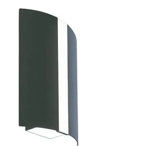 Lámpara de pared para exterior Shelby gris