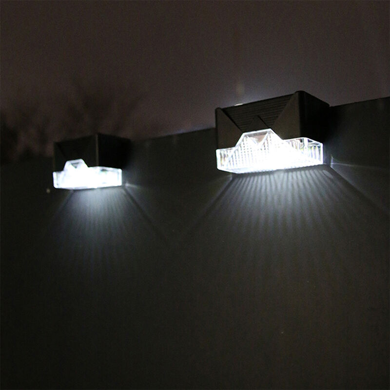 

Lampara de pared solar, impermeable al aire libre IP65, luz LED iluminada,blanco