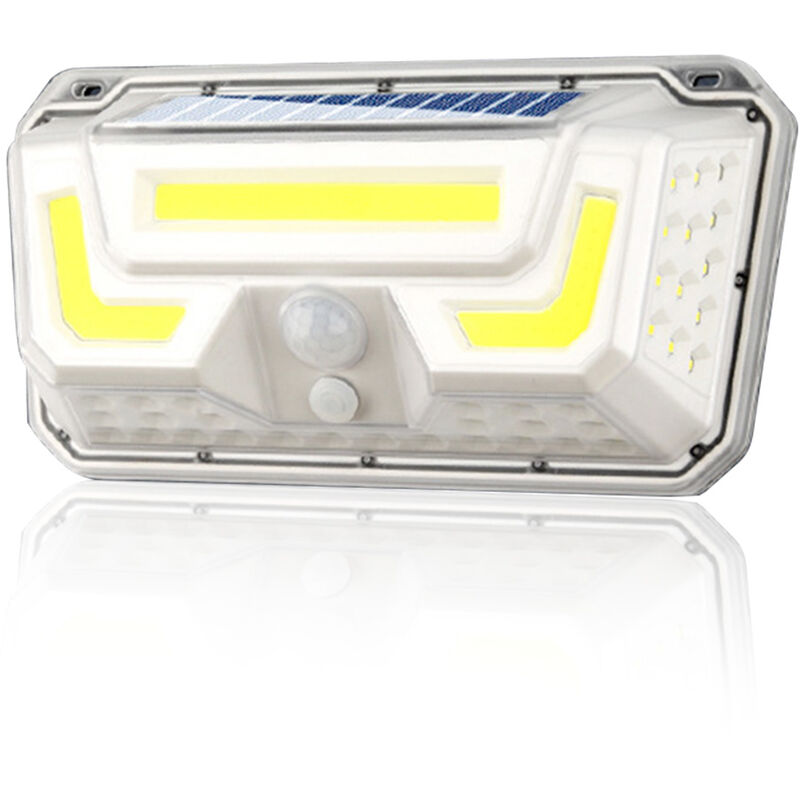 

Lampara de pared solar Pasillo Patio Luz de calle Dos modos de iluminacion IP65 73LED / 44COB + 50LED,44COB 50LED