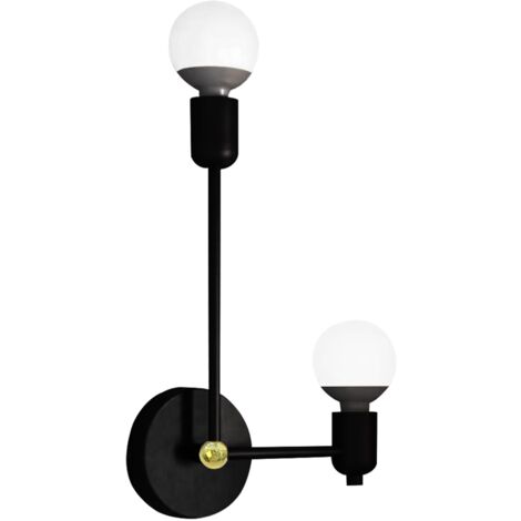 LÁMPARA DE PARED TOOLIGHT APP1707-2W BLACK