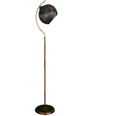 Lámpara de pie 165 cm estructura de metal WellHome