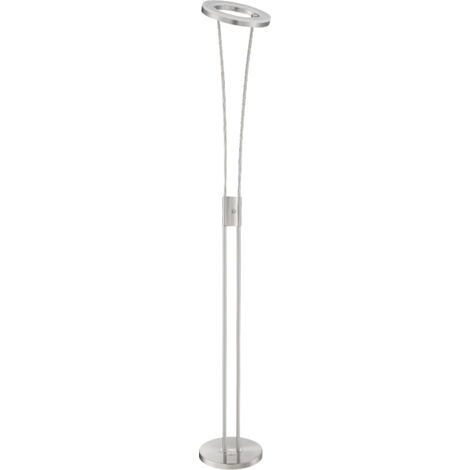 Lámpara de pie ANELLO S LED cromo mate
