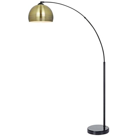 Lámpara de pie arco Noova III  Oro Viejo