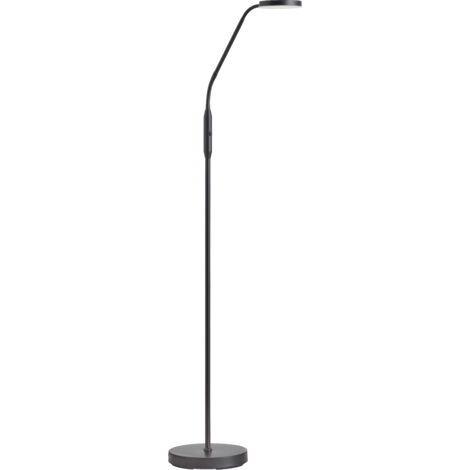 Lámpara de pie ARO negro LED 7W