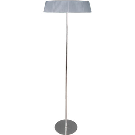 Lámpara de Pie ASTRID 3xE27 50d Gris/Cromo