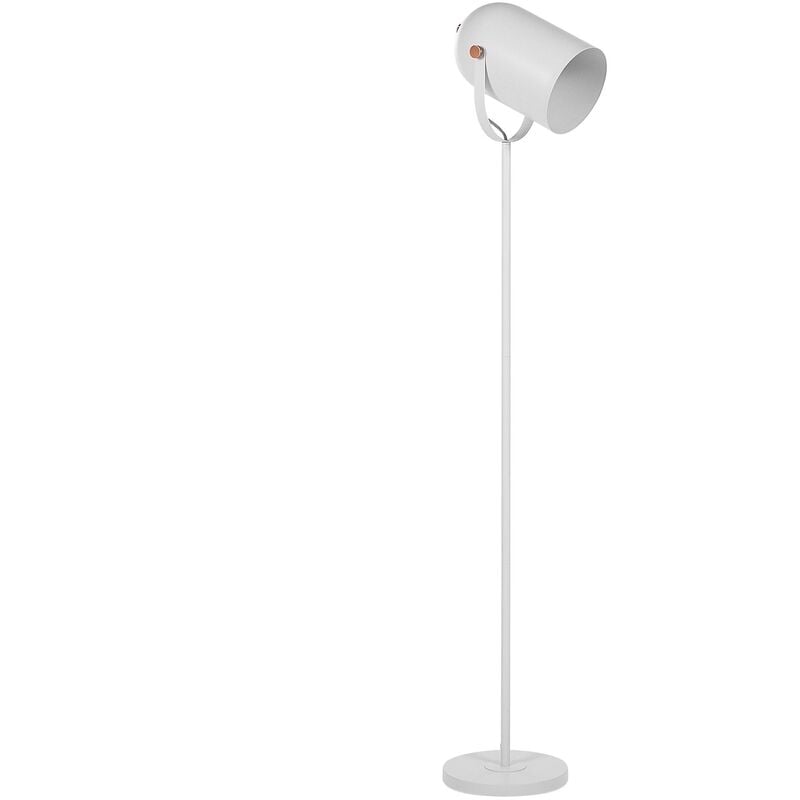 

Lámpara de pie de metal blanco 156 cm TYRIA