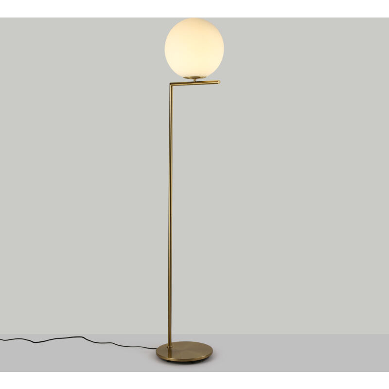 Barcelona Led - Lámpara De Pie Bola Cristal 'Anni 300' - E27 - ø 30cm