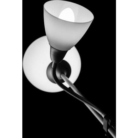 Lámpara de pie BOWL E27+E14 negro
