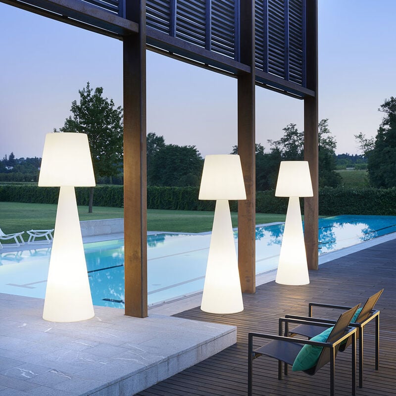 

Lámpara de pie columna vástago brillante diseño moderno Pivot | Talla: L - Slide