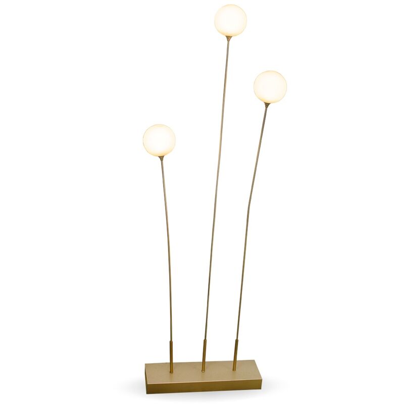 Bruna Lámpara de pie decorativa con cable para interior. Luz led cálida. Fabricada en España