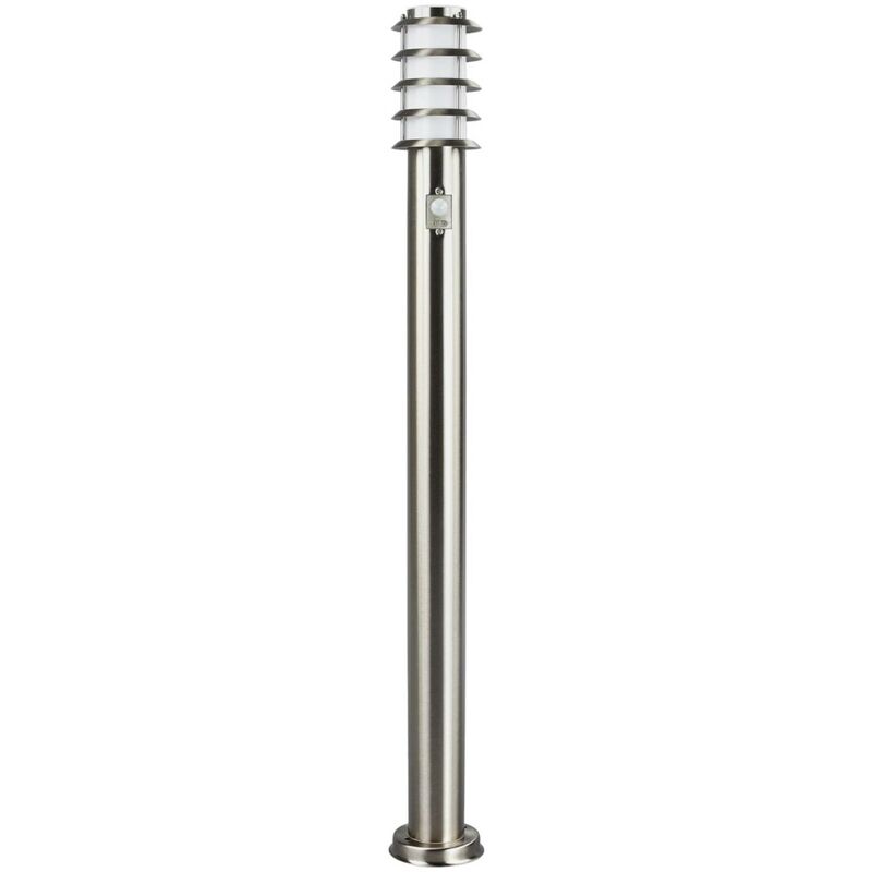 

Lámpara de pie con sensor Selina de acero inox