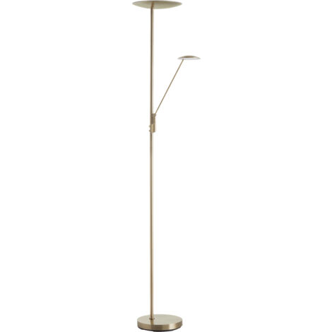 Lámpara de pie DAPHNE medalla LED 33W+8W