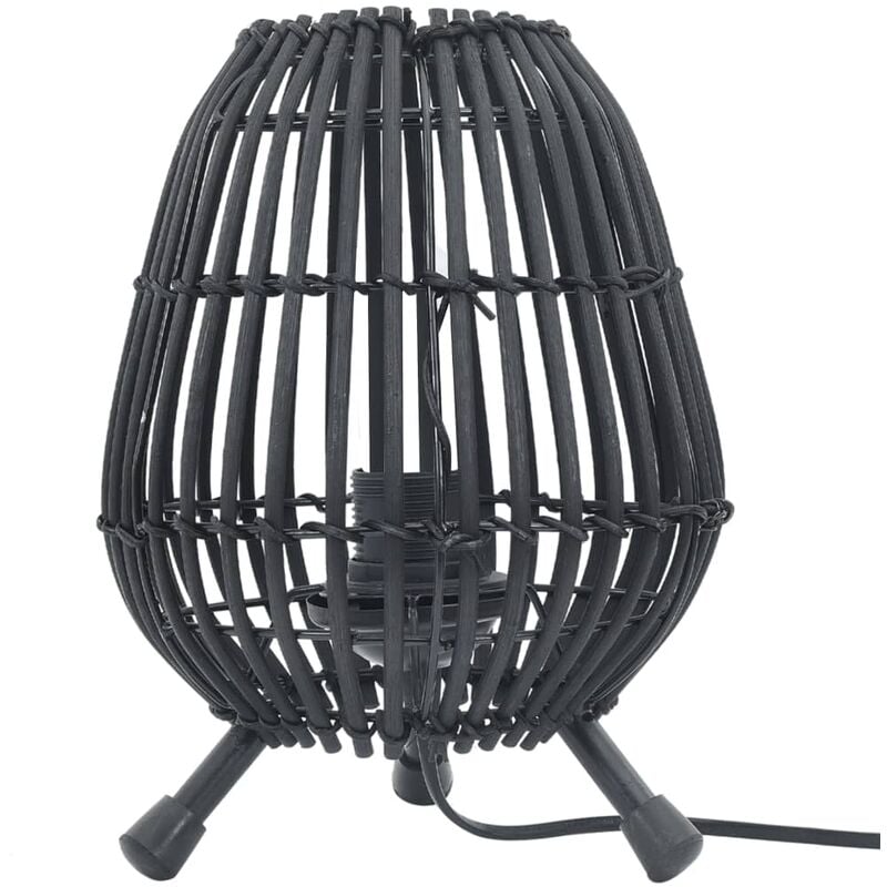 

Lámpara de pie de mesa Willow negro 60 W 20x27 cm E 27
