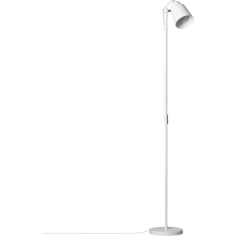 Lámpara de Pie de Metal Ulux Blanco