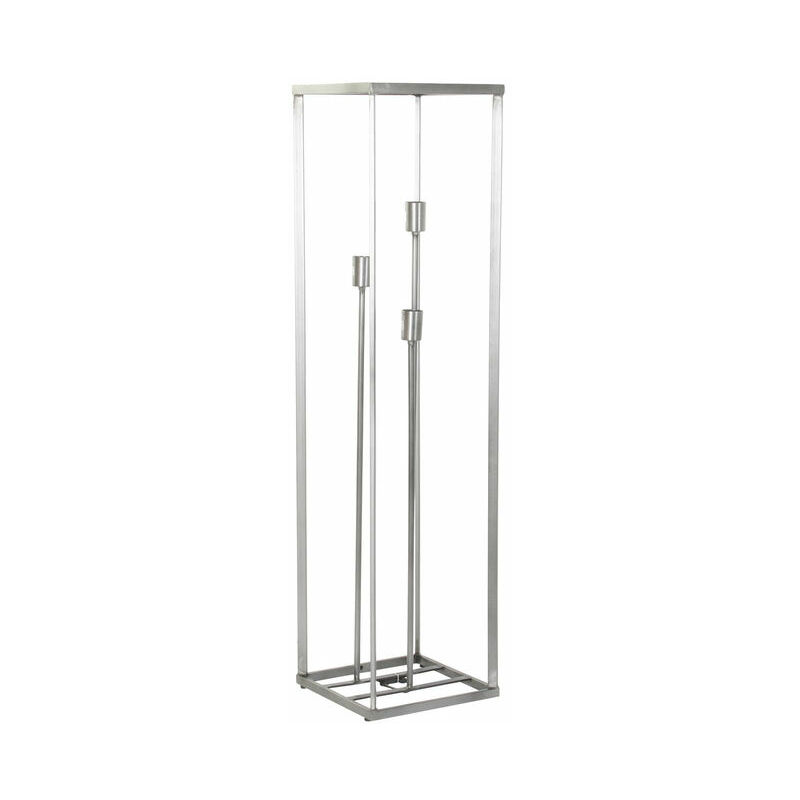 

Lámpara de Pie DKD Home Decor Metal Gris oscuro (30 x 30 x 123 cm)