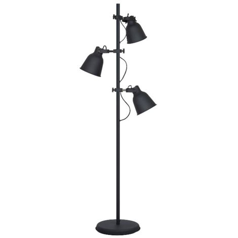 LAMPARA DE PIE E27 NEGRO