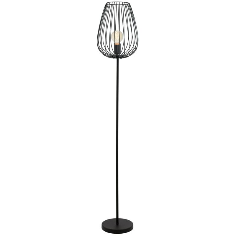 

Lámpara de pie Newtown 49474 - Negro - Eglo