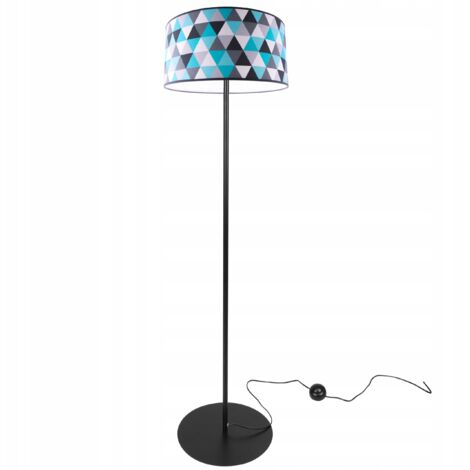 Lámpara de pie infantil con estampados y pantalla LED