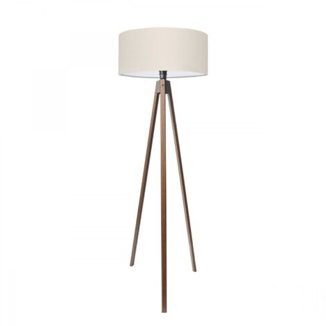 Lámpara de pie, lámpara de pie, iluminación de salón. Lamp Cream