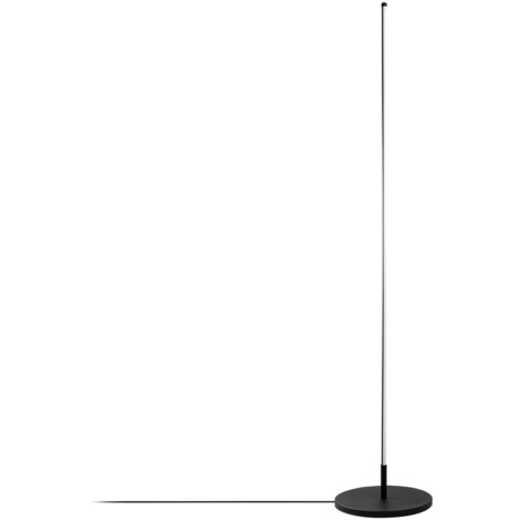 Lámpara de pie, lámpara de pie, iluminación de salón. Lamp Negro