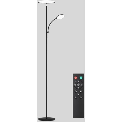 Lámpara de pie LED Brenan CCT Dim (30+6W)