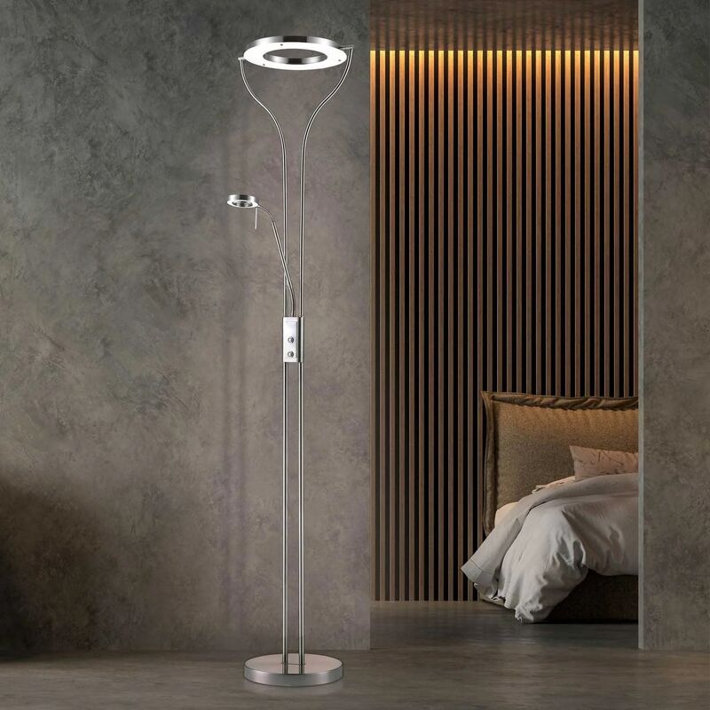 

Lúzete - Lámpara De Pie Led Carousel 20W Cromo