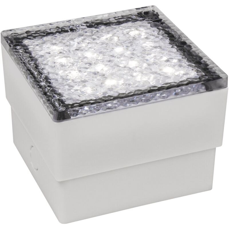 

Lámpara de pie LED `` adoquín '' 10x10x7cm, 80lm, IP65, blanco cálido, 230V - Mcshine