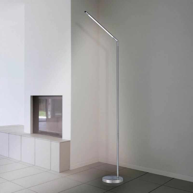 

Lúzete - Lámpara De Pie Led Percy 6W Níquel Satinado
